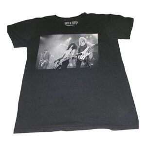 GUNS N ROSES Black Large Women T Shirt Cotton band tee retro y2k rock n roll